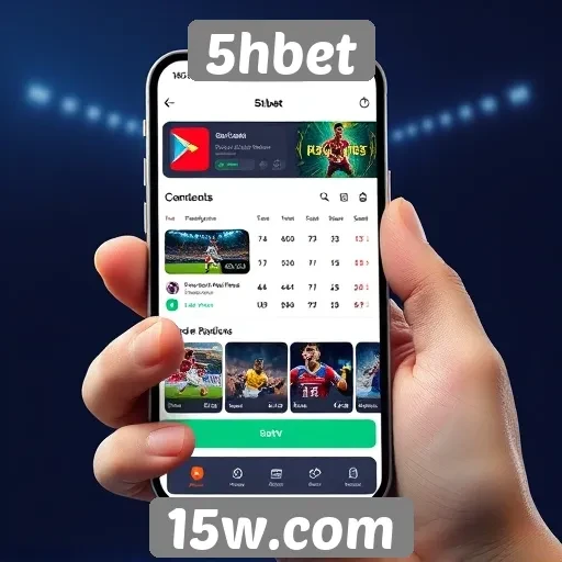 Interface do 5hbet é amigável para jogadores iniciantes
