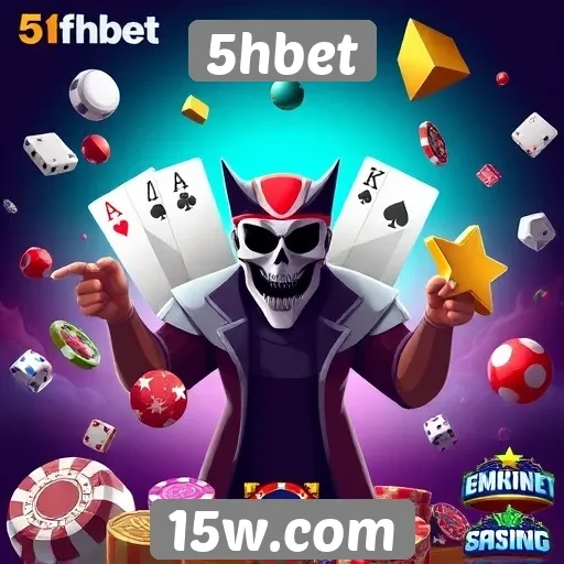 Variedade de jogos disponíveis no 5hbet